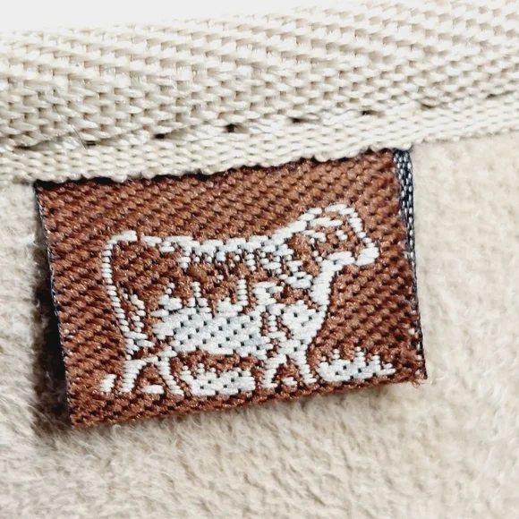 Lam Cream Suede Round Toe Fur Winter Boots V744 - Picture 9 of 12